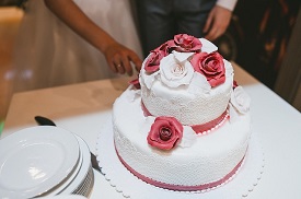 2-Tiered Flower Cake